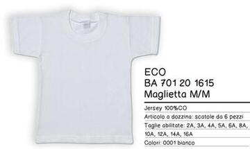 LP  701 6M-5A- 701  t.shirt bimbo m/m cotone ba 6m-5a - Fratelli Parenti